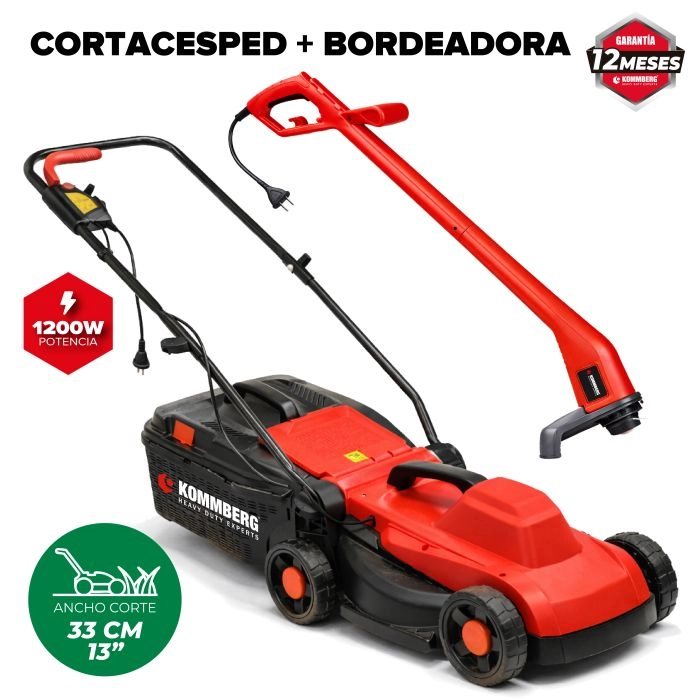 Cortadora De Césped + Bordeadora